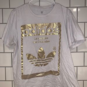 Adidas short sleeve shirt size large